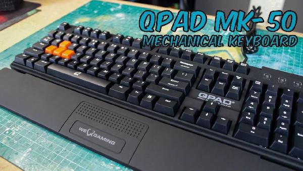 Qpad MK-50 Pro DE - mechanische Gaming Tastatur mit Cherry MX Braun Tasten für 49,99€ (statt 70€) Qpad MK 50 Pro DE mechanische Gaming Tastatur mit Cherry MX Braun Tasten für 49,99€ (statt 70€)
