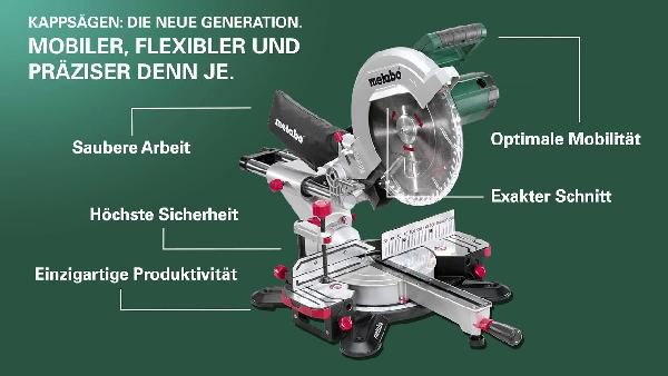 Metabo Kappsäge KGS 254 M für 206,91€ (statt 230€) Metabo Kappsäge KGS 254 M für 206,91€ (statt 230€)