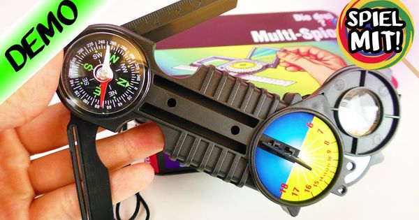 KOSMOS TKKG Junior Detektiv-Tool Multitool Detektivzubehör Lupe Kompass Werkzeug 