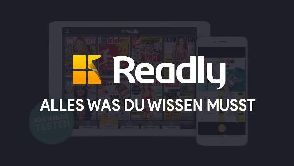 2 Monate Readly Magazin-Flatrate gratis (statt 19,97€) 2 Monate Readly Magazin Flatrate gratis (statt 19,97€)