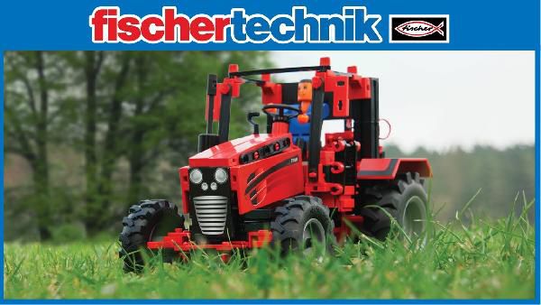 FISCHERTECHNIK 524325 Traktor Set mit IR Fernbedienung für 62,99€ (statt 92€) FISCHERTECHNIK 524325 Traktor Set mit IR Fernbedienung für 62,99€ (statt 92€)
