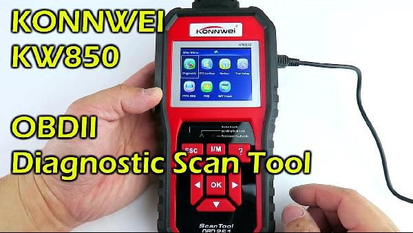 KONNWEI KW850 - OBD II/EOBD Diagnosegerät für 39€ (statt 64€) KONNWEI KW850 OBD II/EOBD Diagnosegerät für 39€ (statt 64€)