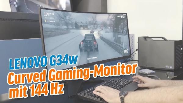Lenovo G34w-10 34 Lenovo G34w 10 34 UWQHD Gaming Monitor mit FreeSync für 506,74€ (statt 574€)