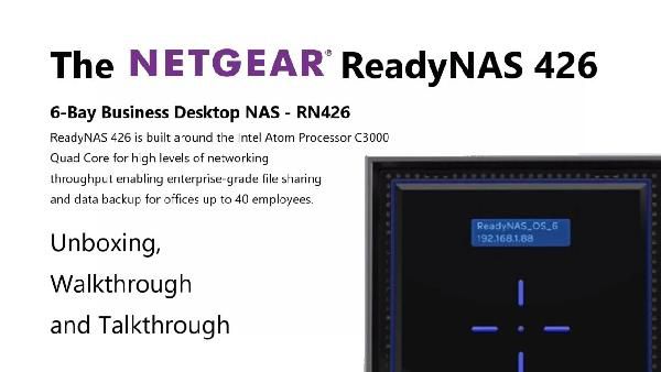 Netgear ReadyNAS RN426 NAS-Server 6-Bay (Leergehäuse) für 341,95€ Netgear ReadyNAS RN426 NAS Server 6 Bay (Leergehäuse) für 341,95€