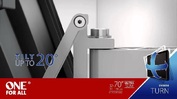 One For All Ultra Slim SV 6650 TV-Wandhalterung 32“-70“ + Universal-Zubehörregal für 88,90€ (statt 129€) One For All Ultra Slim SV 6650 TV Wandhalterung 32“ 70“ + Universal Zubehörregal für 88,90€ (statt 129€)