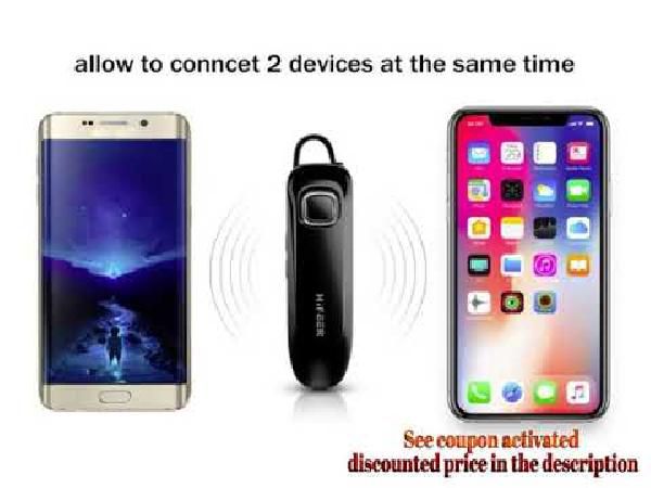 Hifeer Bluetooth-Headset In Ear mit Rauschunterdrückung und Mikrofon für 9,99€ (statt 20€) Hifeer Bluetooth Headset In Ear mit Rauschunterdrückung und Mikrofon für 9,99€ (statt 20€)