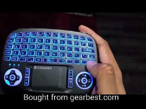 Alfawise KP - 810 - 21T - RGB 2.4G Wireless Keyboard mit Touchpad für 6,99€ Alfawise KP 810 21T RGB 2.4G Wireless Keyboard mit Touchpad für 6,99€