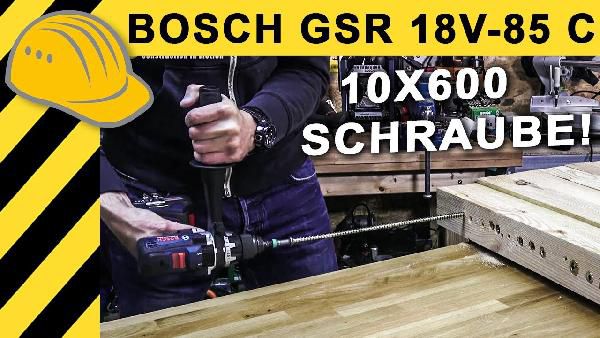 Akku-Bohrschrauber Bosch GSR 18 V-85 C Professional inkl. 2 x 5,0 Ah + Klappmesser + L-Boxx für 339€ (statt 400€) Akku Bohrschrauber Bosch GSR 18 V 85 C Professional inkl. 2 x 5,0 Ah + Klappmesser + L Boxx für 339€ (statt 400€)