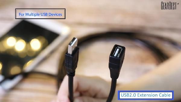 USB 2.0 Verlängerungskabel 3m für 0,88€ USB 2.0 Verlängerungskabel 3m für 0,88€