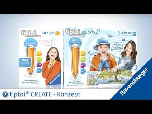 RAVENSBURGER tiptoi CREATE StarterSet Stift und Weltreise-Buch ab 34,39€ (statt 40€) RAVENSBURGER tiptoi CREATE StarterSet Stift und Weltreise Buch ab 34,39€ (statt 40€)